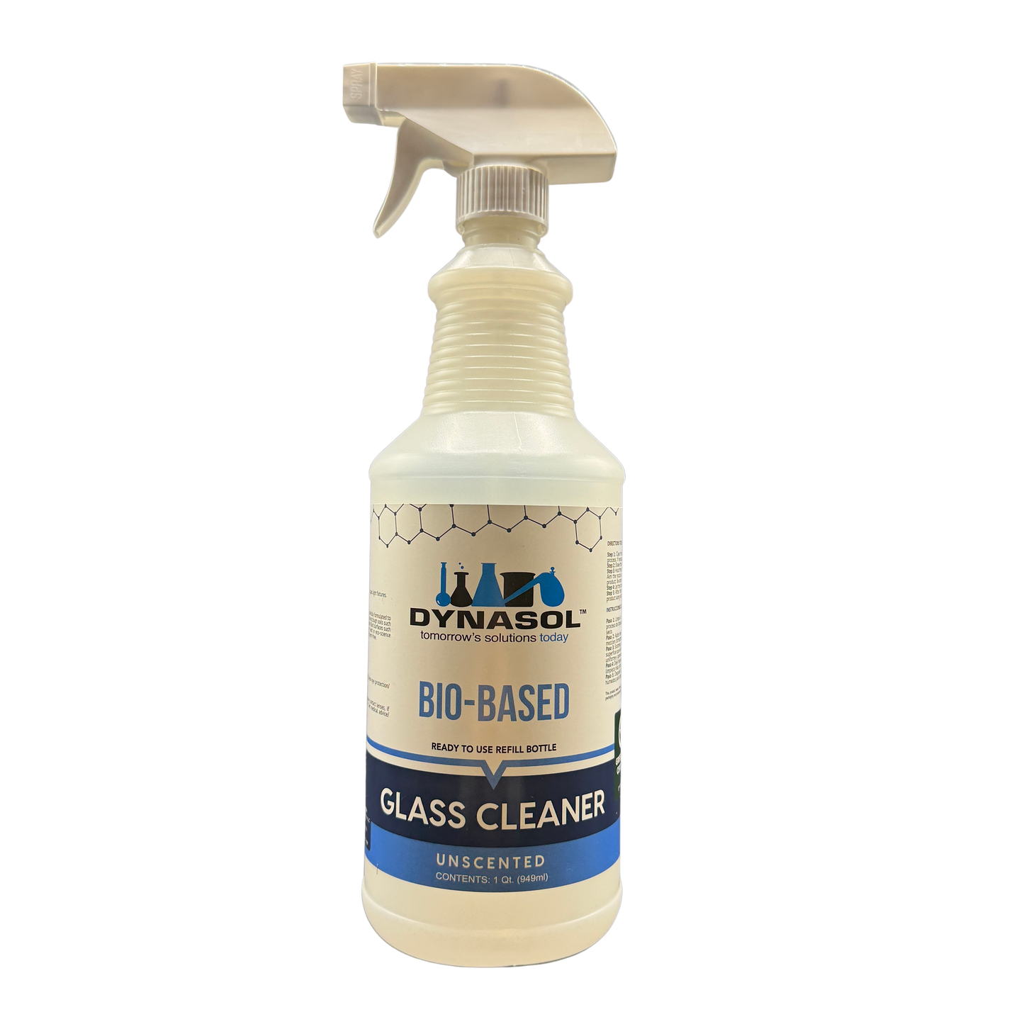 Bio-Based Glass Cleaner: Spray Bottle